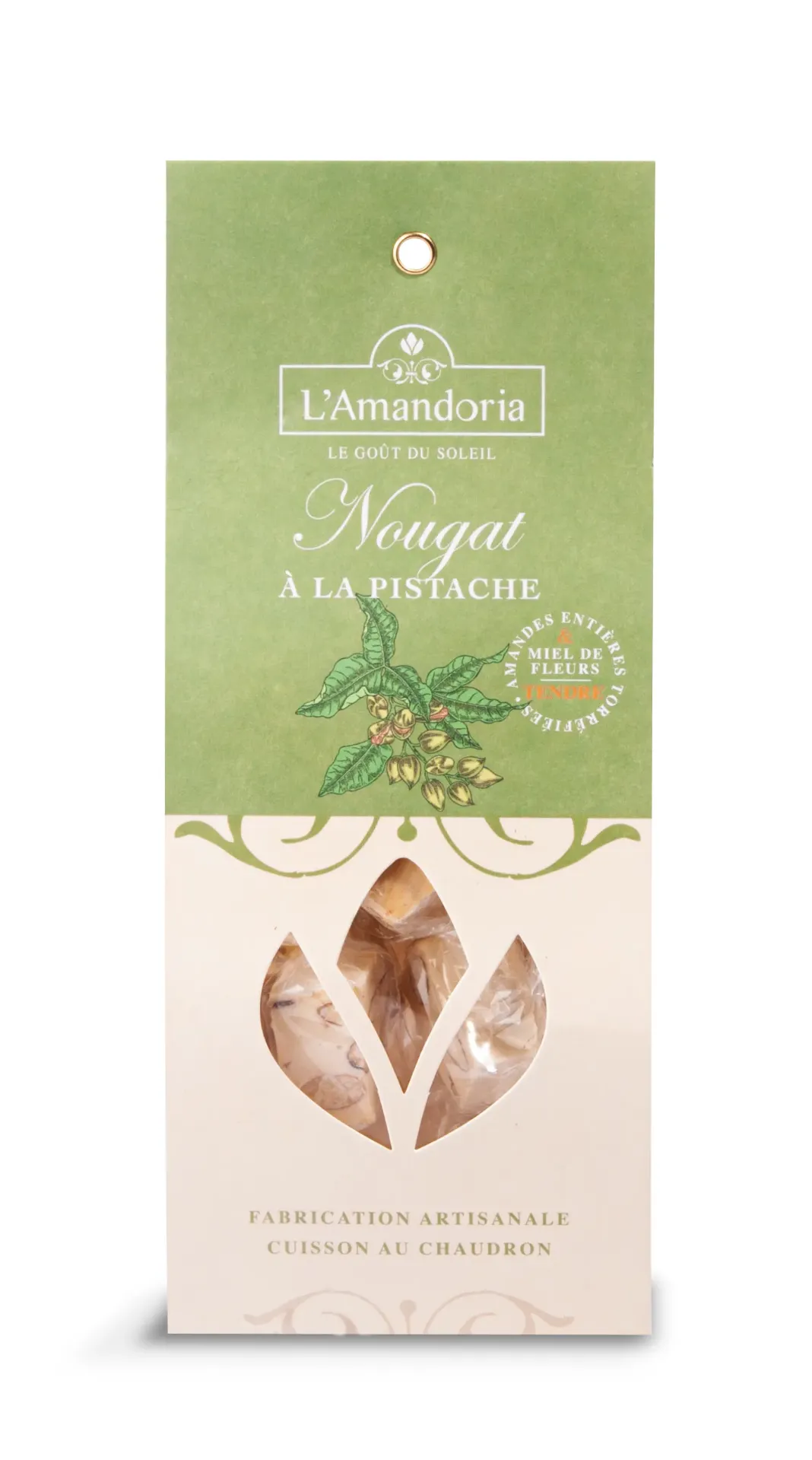 Sachet nougat à la pistache 150gx12