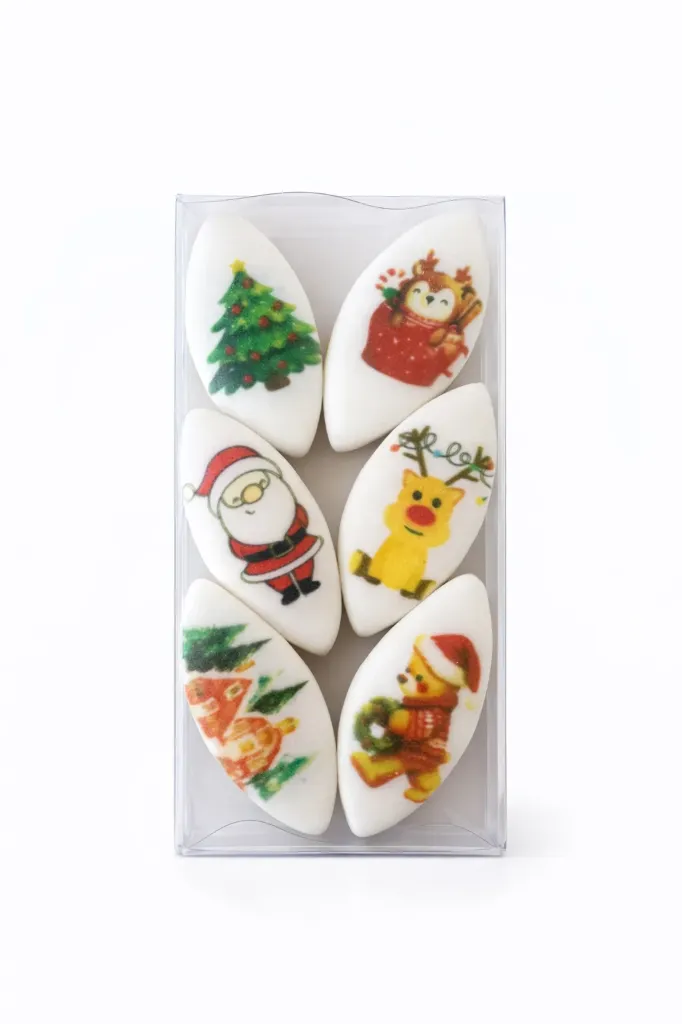 Etui 6 calissons décorés ass 80gx12