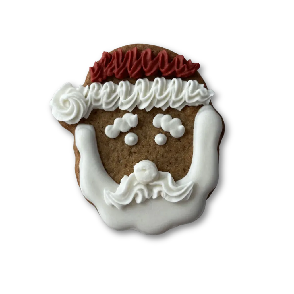 Biscuit la tête du père Noël 24g X12