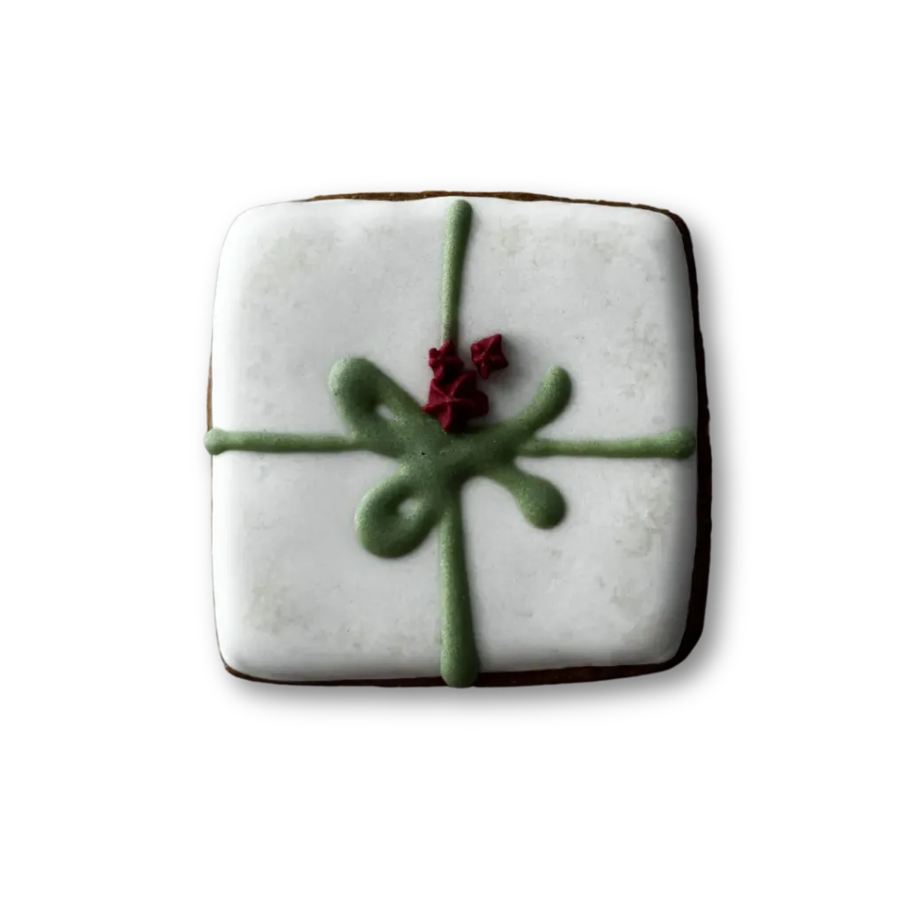 Biscuit cadeau de Noël