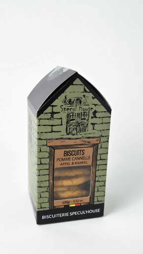 Maison biscuits pomme cannelle 100g X8