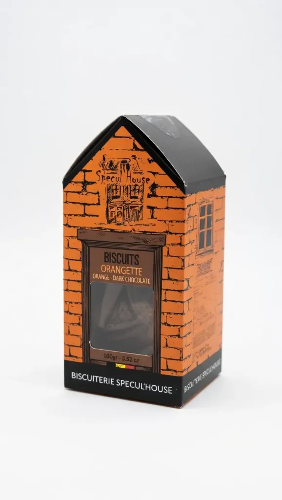Maison biscuits chocolat orangette 100g X8