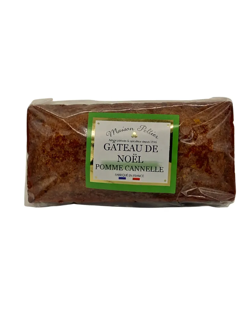 Gâteau de Noël pomme cannelle 200g X8