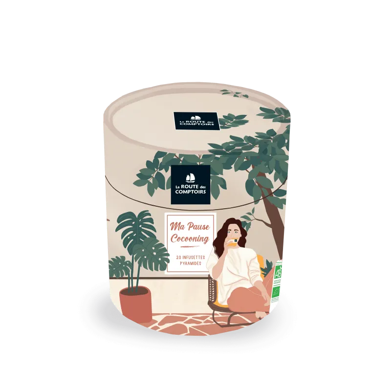 Coffret 4 créations détente et 20 infusettes 40g X1 bio
