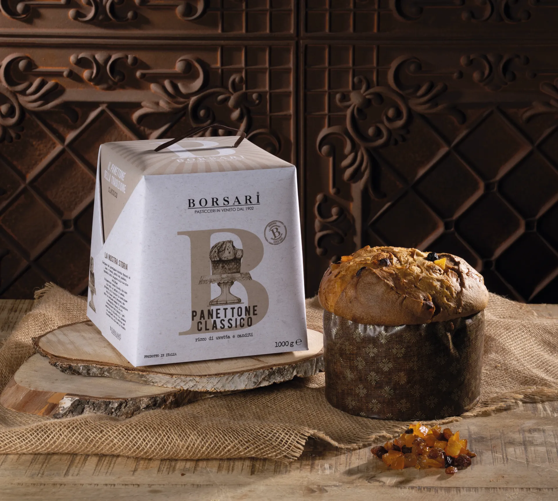 Panettone boite classique 500g X12