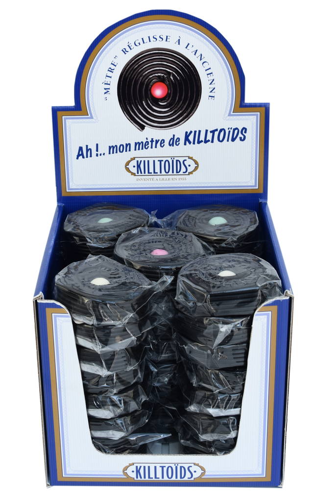 [AF500006] Mètre rouleaux réglisse 45g x 40
