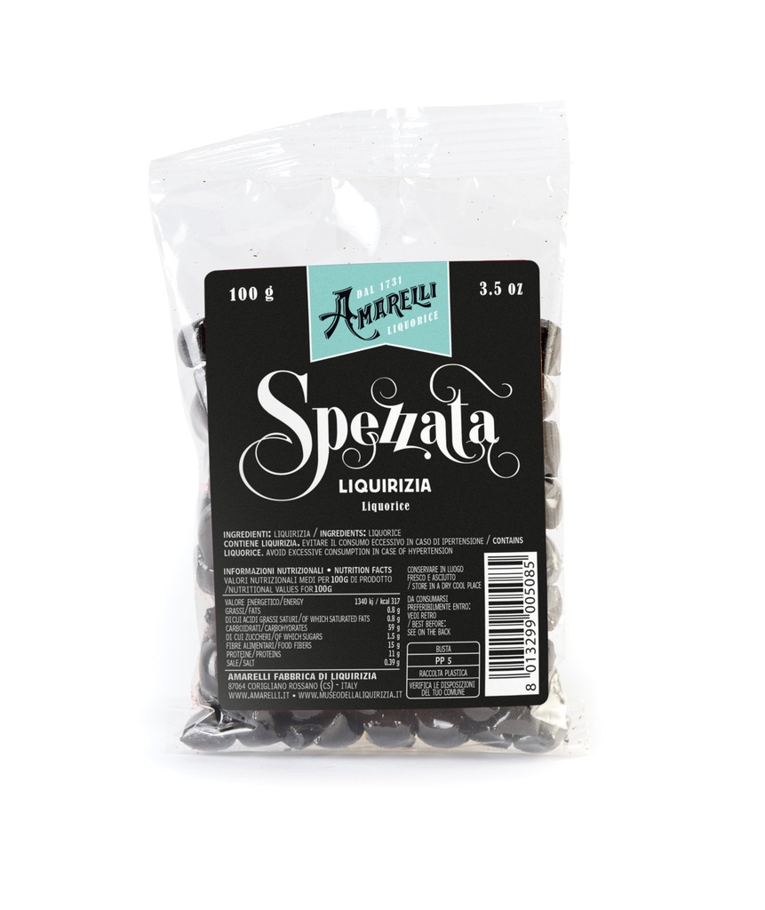 [AME08] Sachet pure réglisse spezzata 100g x 10
