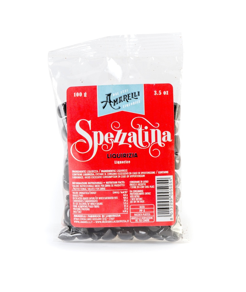 [AME05] Sachet pure réglisse spezzatina 100g x 10