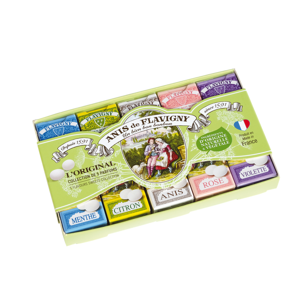 [A0412] Coffret 5 étuis assortis 90gx30