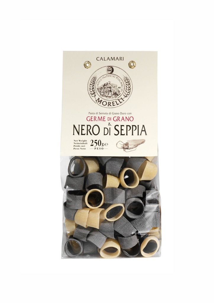 [PM13128] Calamari aux germes de blé et encre de sèche 250g X8