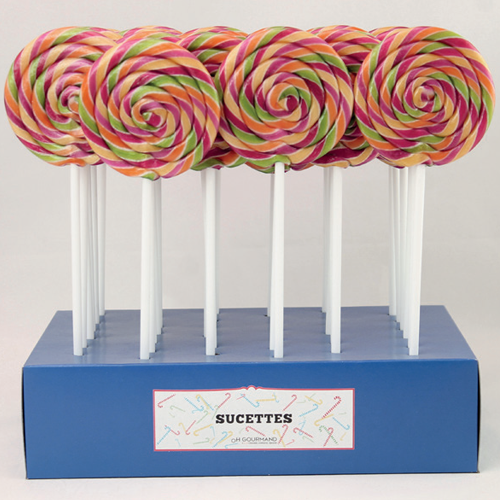 [OHSUCTUT] Sucette Ronde Tutti frutti 55g pres de 36