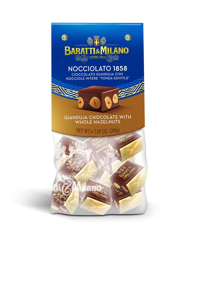 [BM4399] Sachet Nocciolato 1858 200g x 10