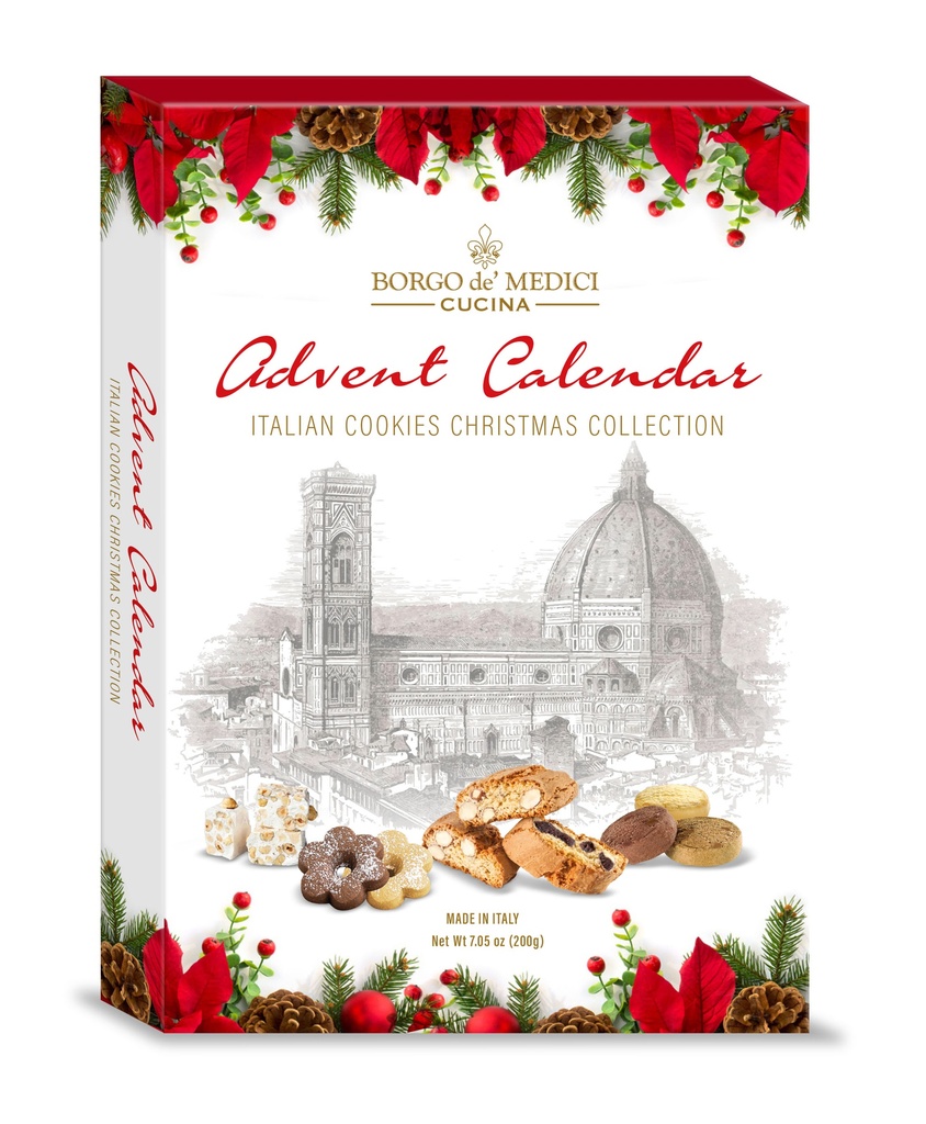 [AGO1867] Calendrier biscuits Italien 200g x 6