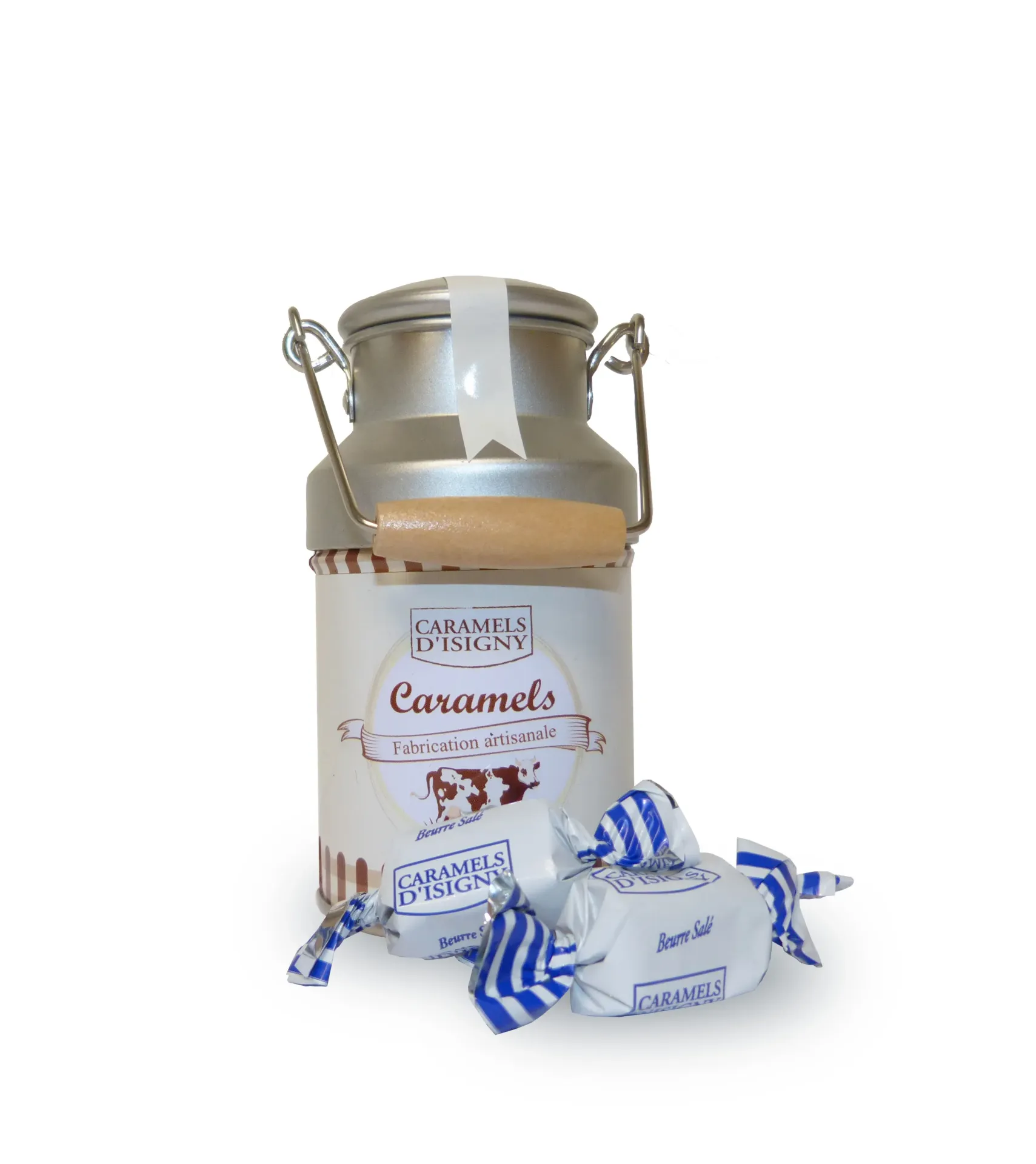 [CINC00900] Pot à lait caramel au beurre salé d'Isigny 75gx12