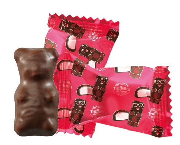 [3GV04107] Mini oursons choc lait emb vrac 600 pièces 5.1 kgx1