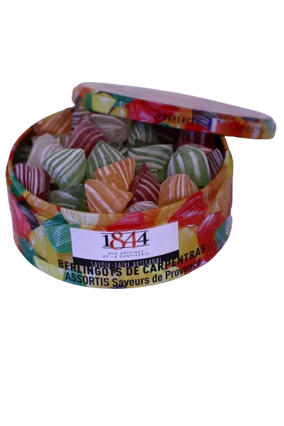 [CBER110] Boite métal Berlingot Carpentras  200g x 8