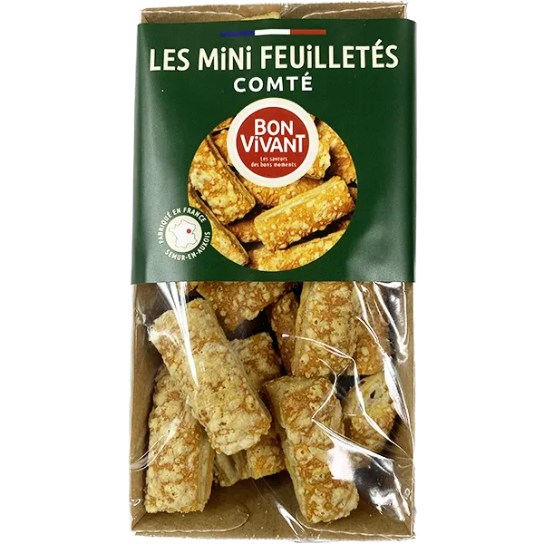 [BV70314] Barquette biscuits mini bâtons Comté 75g X10