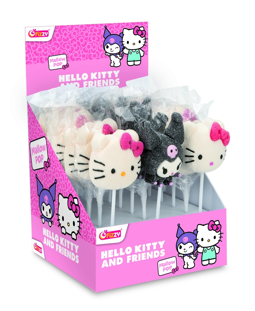[FIDE26MHE] Display sucettes Hello Kitty guimauve vanille 35gx18