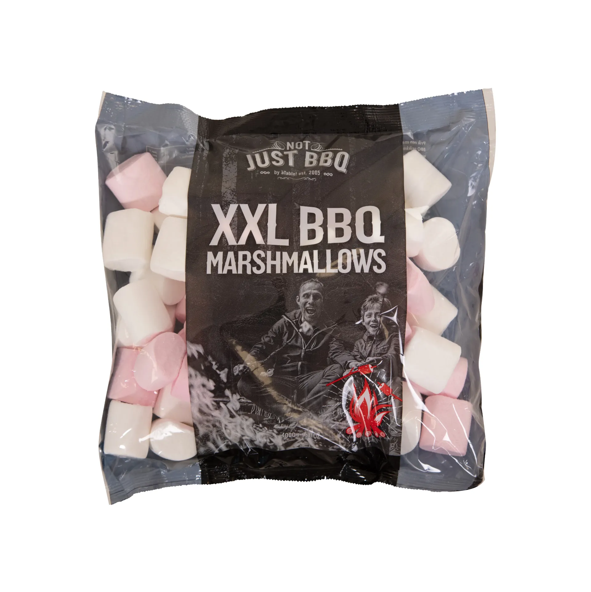 [2024400] BBQ marshmallow xxl bag 400g x 6