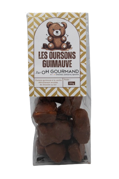 [OHOURS] Sht petit ourson guimauve choc lait 120gx10