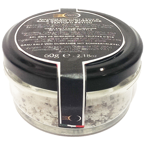 [SAL60B] Sel gris de Guérande à la truffe d'été 60g x 8
