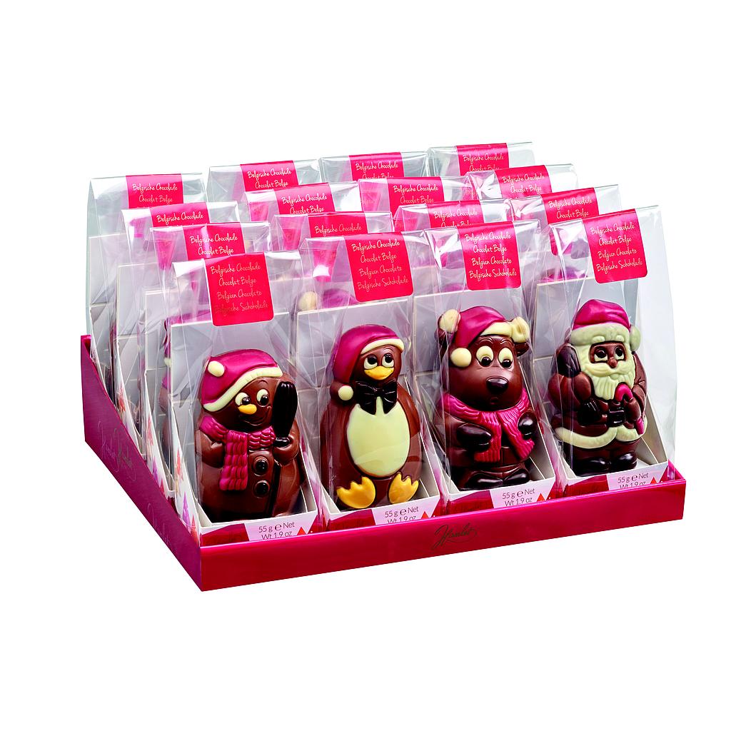Figurines d'hiver ass scht 55gx16