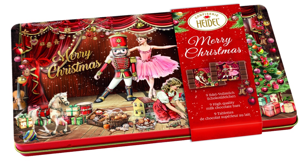 Boite plaisir décorative "Conte de fée noël" 90gx7