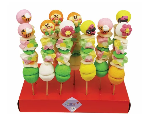 [OHBROFLEU] Brochette guimauve Fleurie 50g x 30