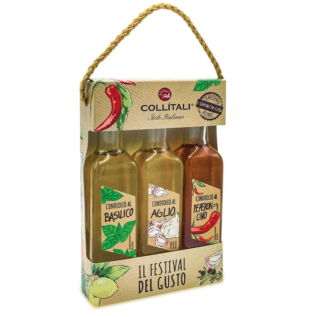 [COZZ247] Coffret trois huiles 300ml X6