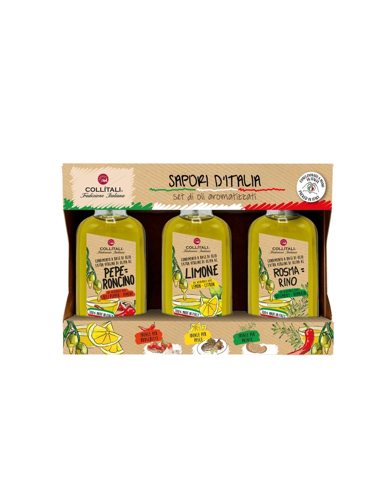 [COZZ369] Coffret trois huiles 300ml X6