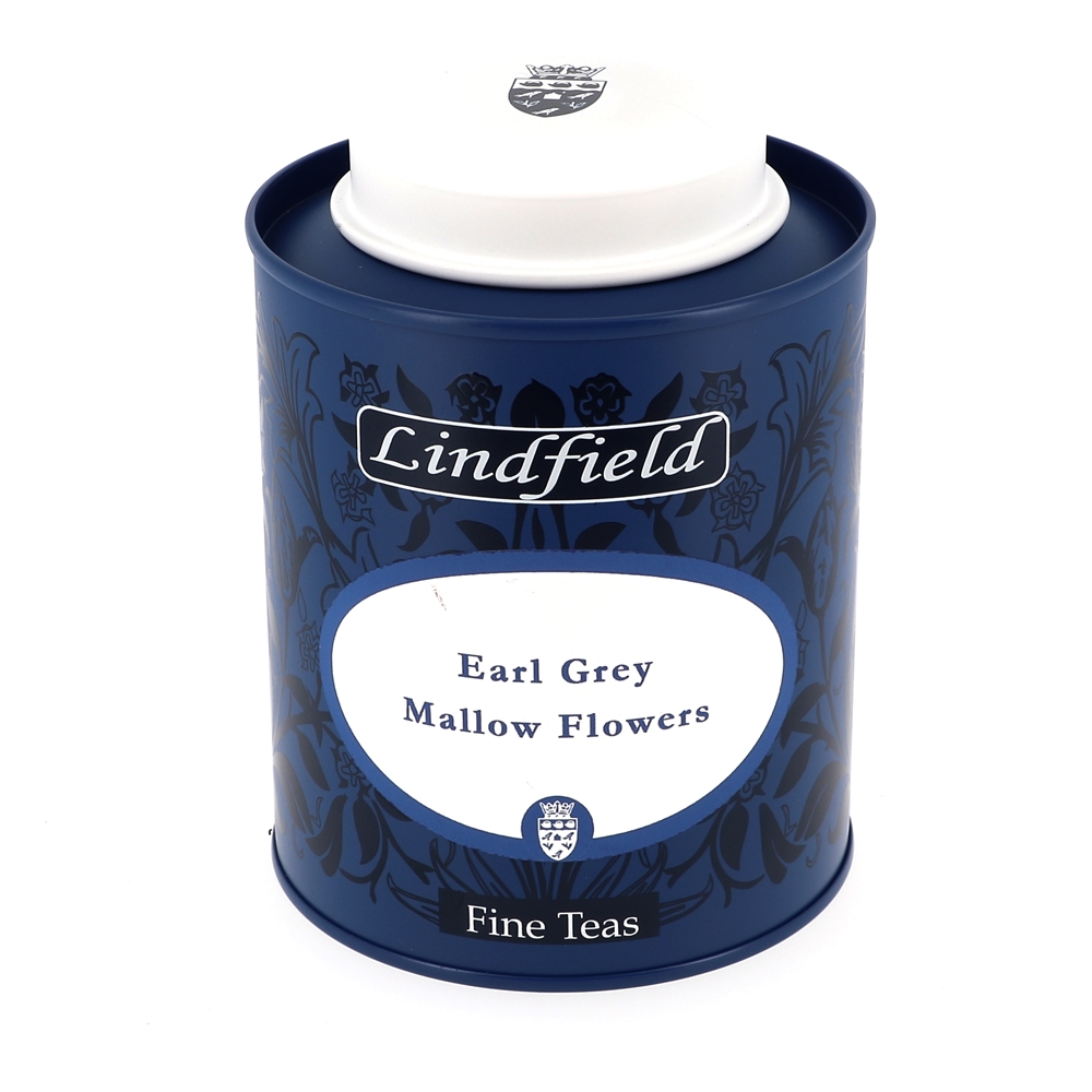 [LBM8144] Boite bleue Earl Grey Mallow Flowers 100g x 6