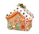 Petite maison noël métal pièces choc 82gx15