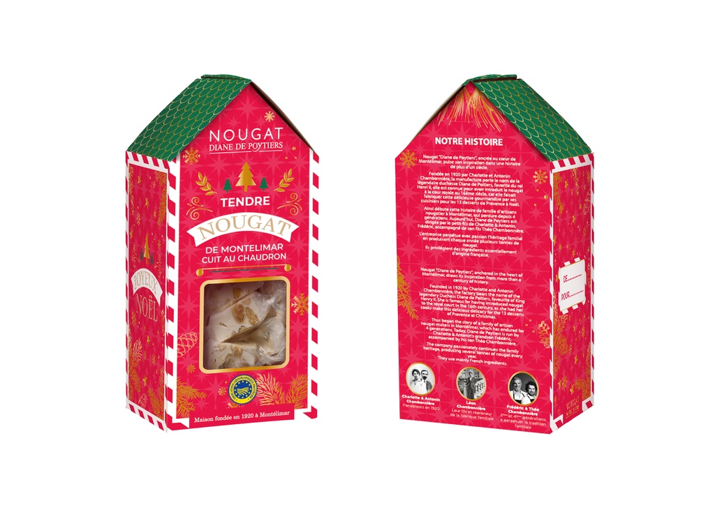 Maison de noël nougat 150g x 12