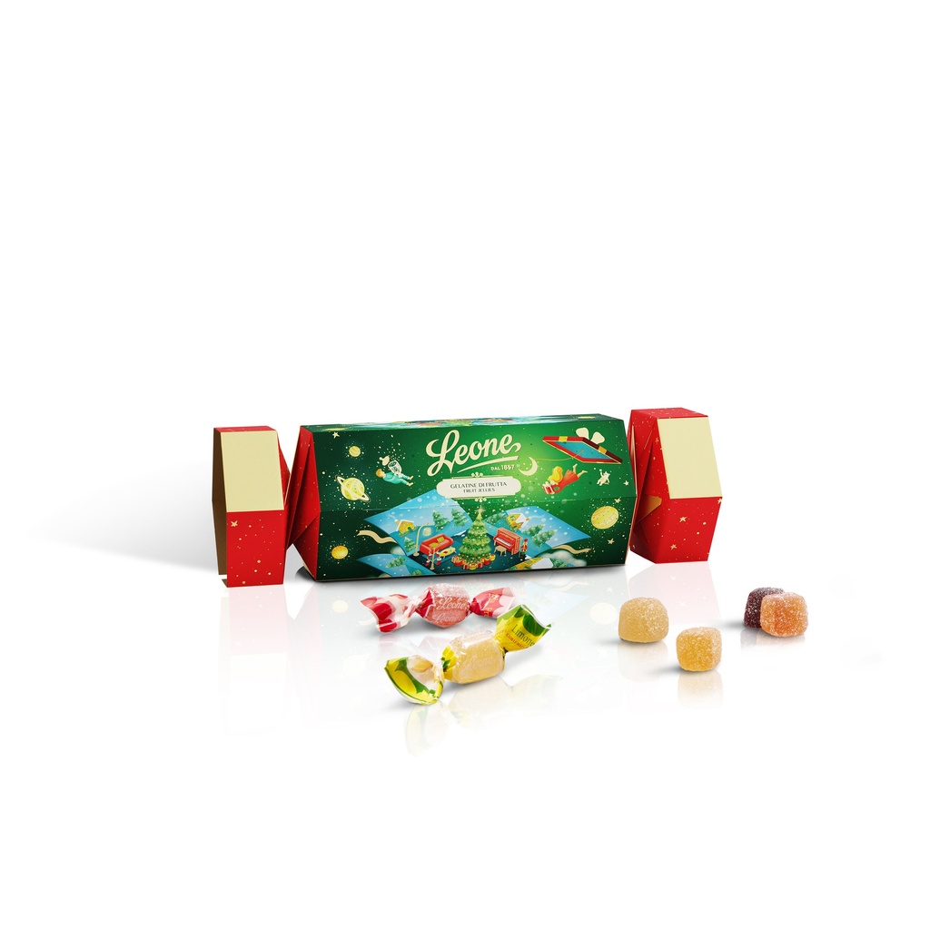 Cracker noel gelée de fruit ass 130gx8