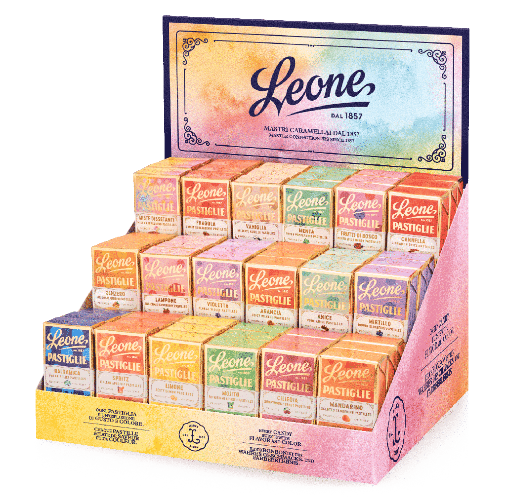 [LE3668] Pastilles Leone 18 parf ND bte carton 27g x 54