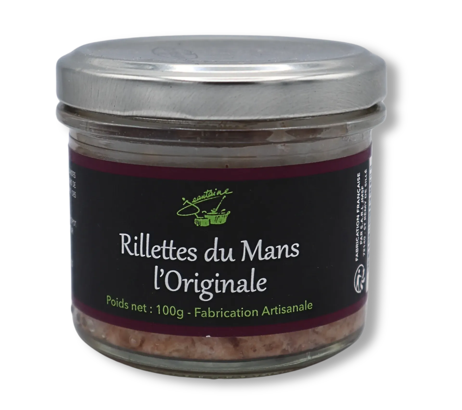 [AR00172] Rillettes du Mans l'originale (porc) 100g X12