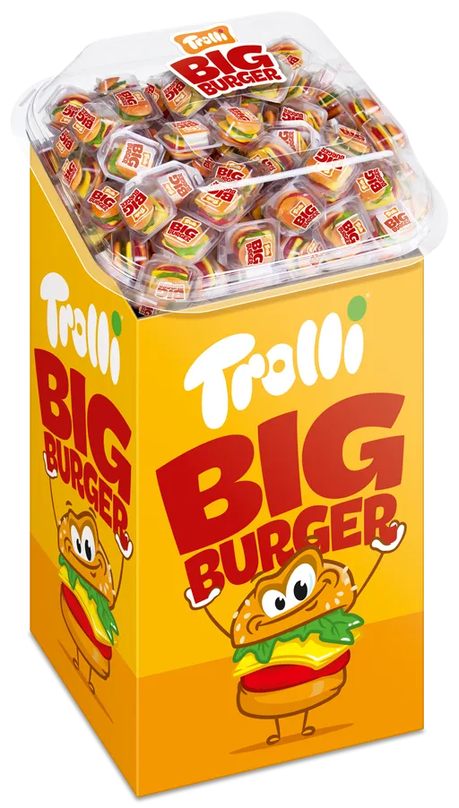 [T008910] Display burger 50 g x 180