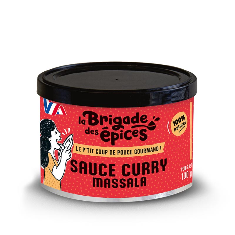 [BE130269] Sauce CURRY massala 100g X6