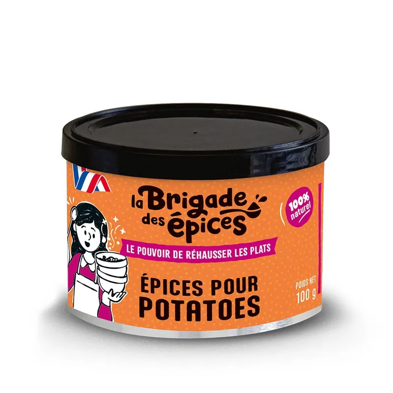 [BE130287] Epices pour POTATOES 100g X6