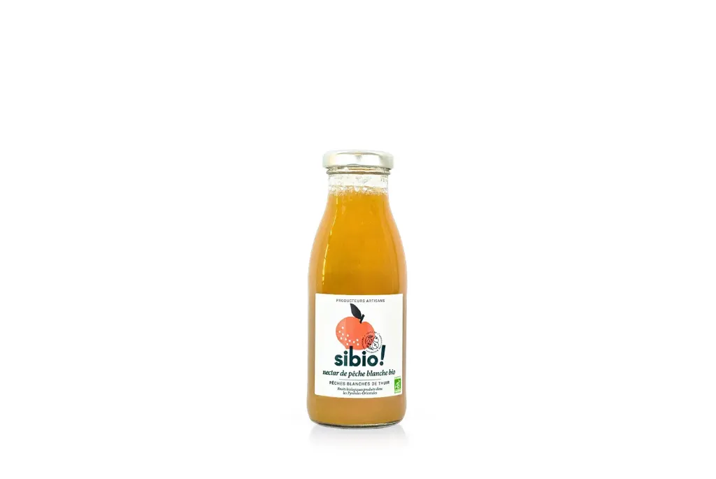 [SIBSPE002] Nectar Pêche Blanche BIO - 25 cl